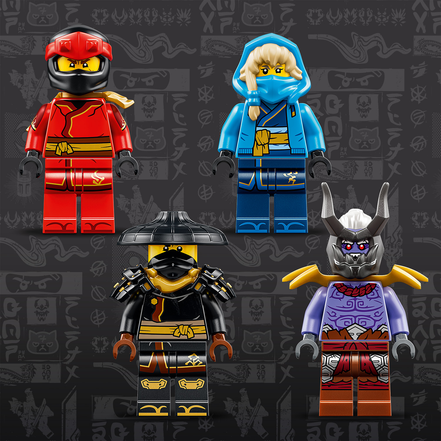 4 minifigúrky NINJAGO®